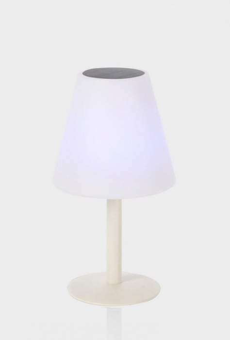 Lampa de masa Solara, Alb cu led H36 [4]