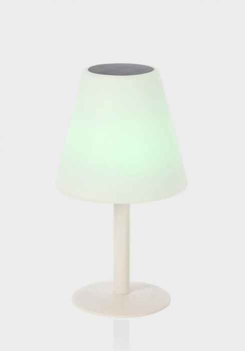 Lampa de masa Solara, Alb cu led H36 [3]