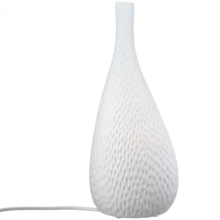 Lampă de masă, Sticlă, Porțelan, alb, PU 1, H 32 cm, D 13 cm [3]