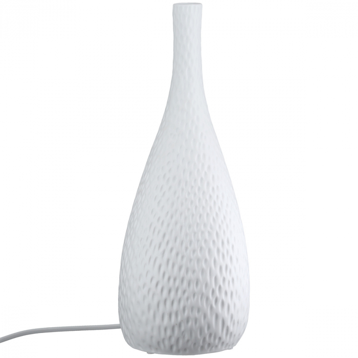 Lampă de masă, Sticlă, Porțelan, alb, PU 1, H 32 cm, D 13 cm [1]