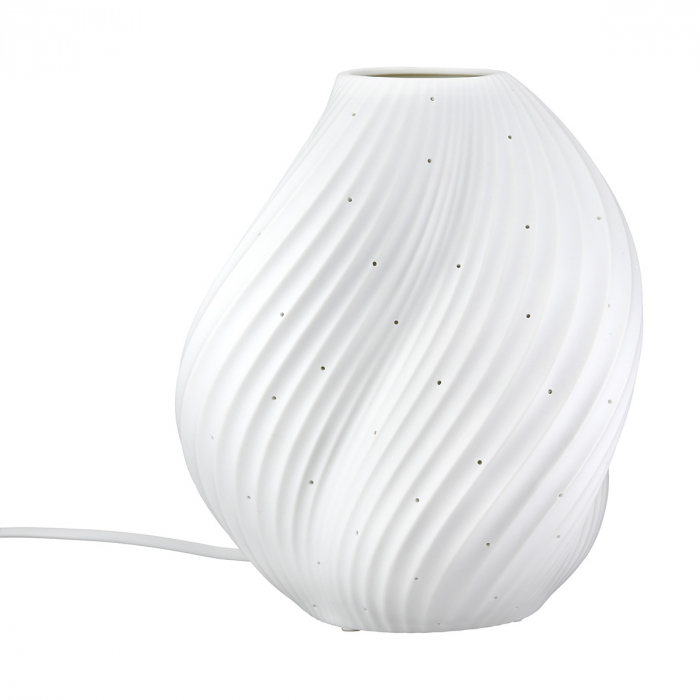 Lampă de masă, Swing, Porțelan, alb, PU 1, H. 23 cm, D. 20 cm [1]