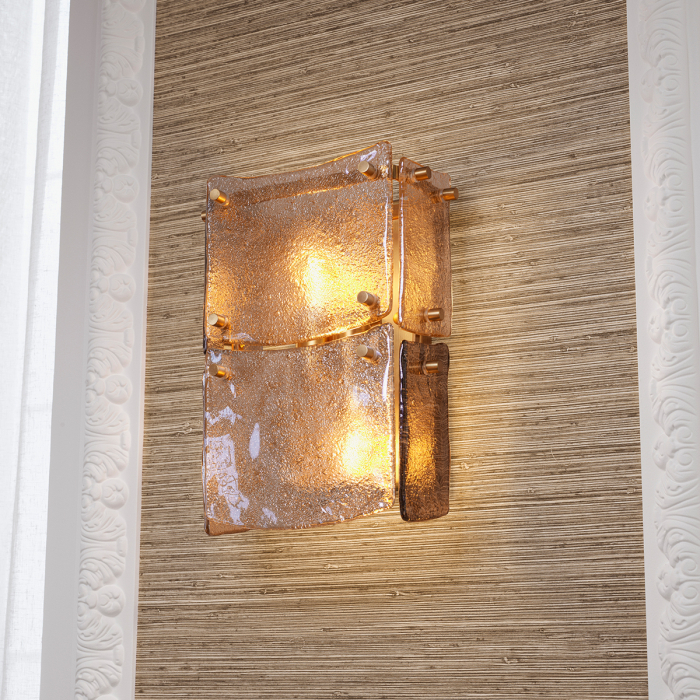 Lampa de perete Laurent cu finisaj alama antica |W. 21 | D. 12.5 | H. 29 cm  [2]