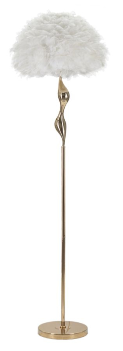 Lampa de podea alba, Slim ø 50x165 cm [1]