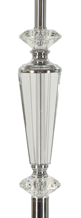 Lampa de podea argintie cm ø 40x164 [2]