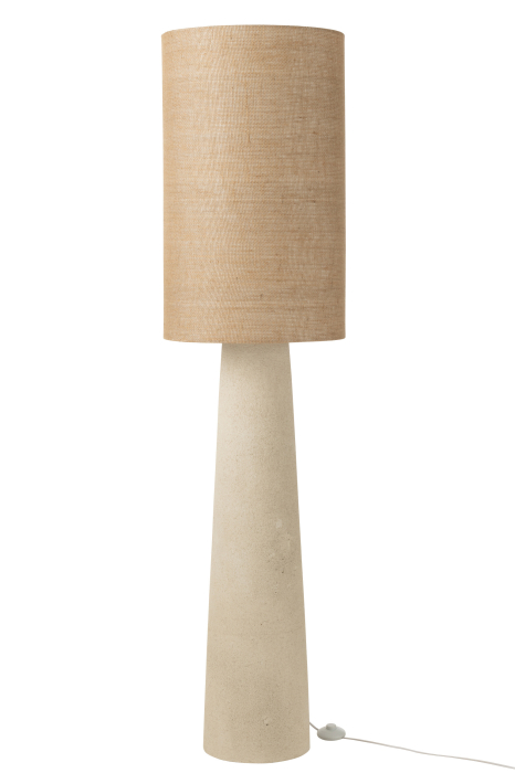 Lampa de podea Ava din fibra de sticla/iuta natur, L | L 42X l 42X H 168.5 cm [2]
