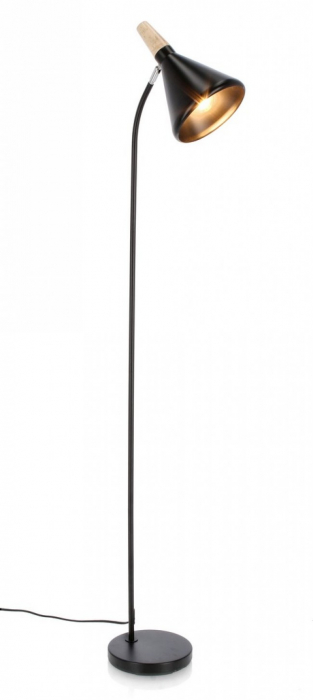 Lampa de podea Brill, Negru H148 [4]