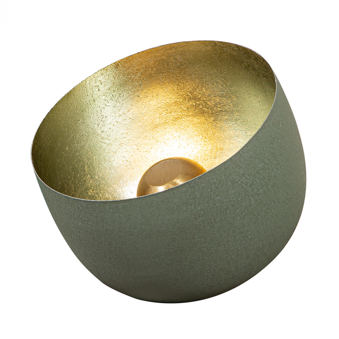 Lampa de podea, rotunda, Verda, Metal, verde, PU 1, H. 34 cm, D. 35 cm [1]