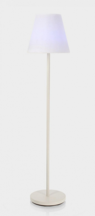 Lampa de podea Solara led cu Difuzor, Alb 150 Cm H [3]