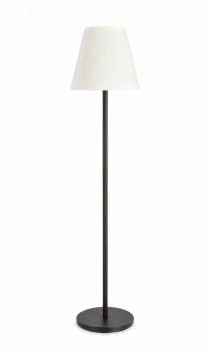 Lampa de podea Solara led cu Difuzor, Negru, H 150 Cm [1]