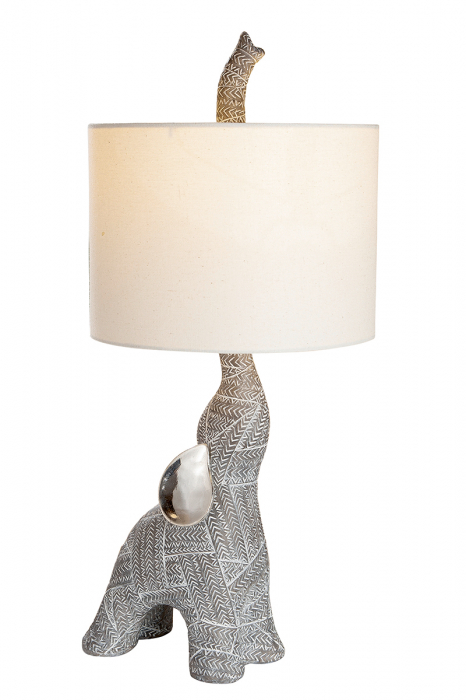 Lampa Elephant Graphic, rasina, gri, 59x27 cm