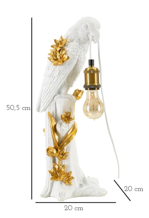 Lampa papagal 20x20x50.5 cm [9]