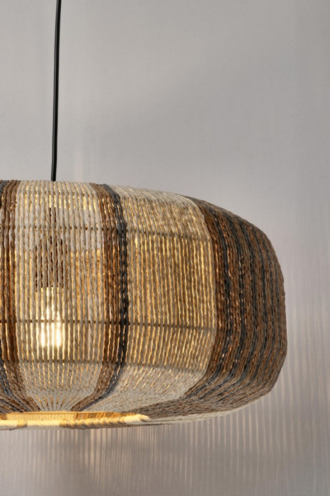 Lampa Pendant Mali Bej Gri Maro D50,5 [4]