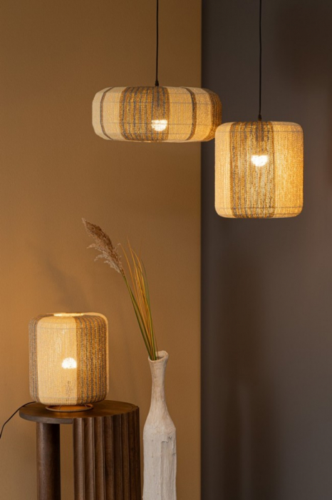 Lampa Pendant Mali Bej Gri Maro D50,5 [5]