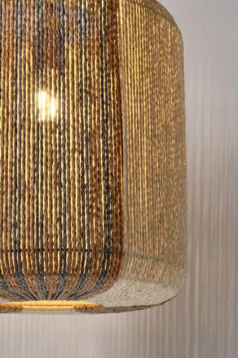Lampa Pendant Mali Bej Gri Maro H52 [4]