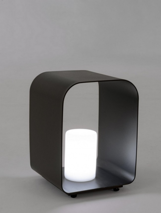 Lampa Ridley cu led, Aluminiu, Negru, 25x26x35 cm [4]