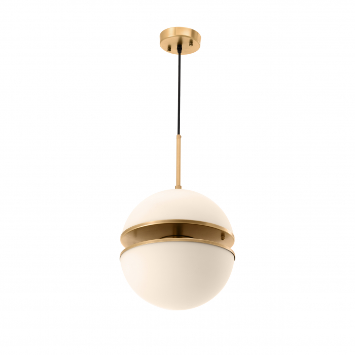 Lampă suspendată, Spiridon Single, finisaj din alamă cu aspect vintage, Dims: Ø 30 | H. 190 | min H. 60 | Adjustable (CM) [3]