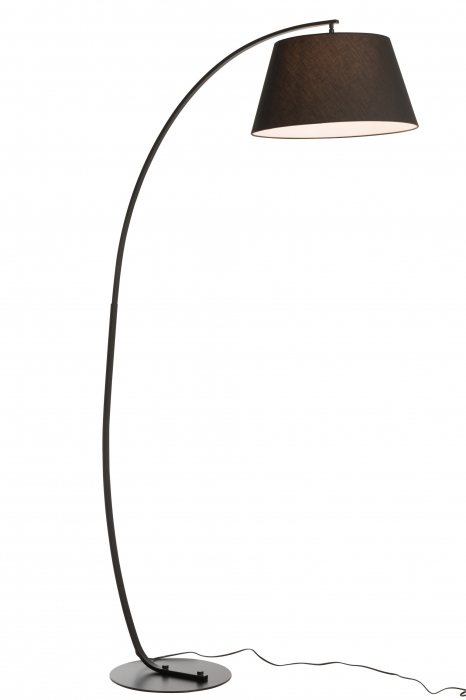 Lampadar Arch, Metal/Fier, Negru, 106x56x188 cm [2]