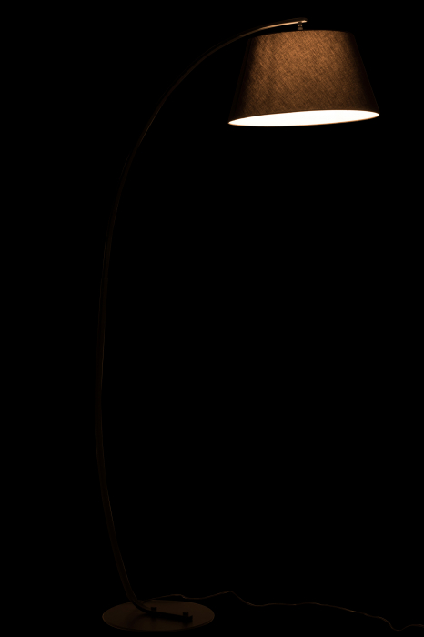 Lampadar Arch, Metal/Fier, Negru, 106x56x188 cm [3]