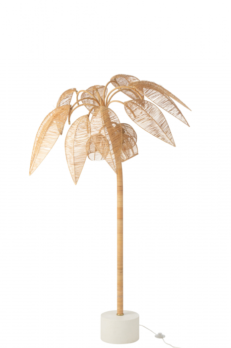 Lampadar Coconut 150 cm, Otel/fibre naturale [1]