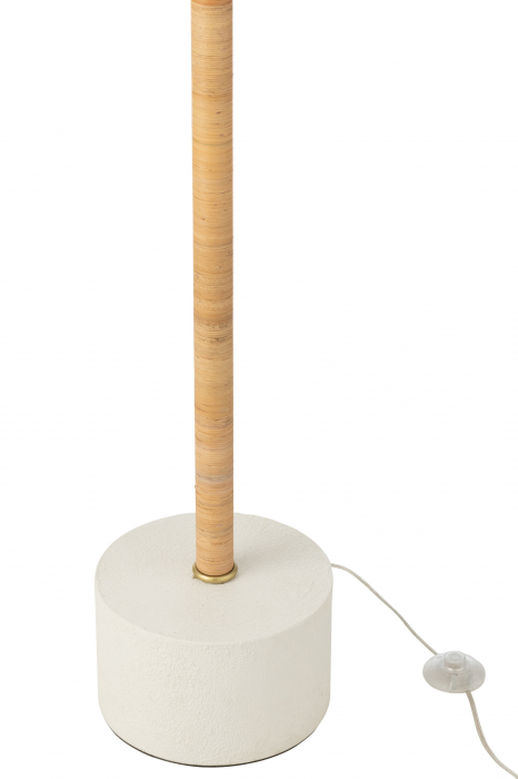 Lampadar Coconut 150 cm, Otel/fibre naturale [4]
