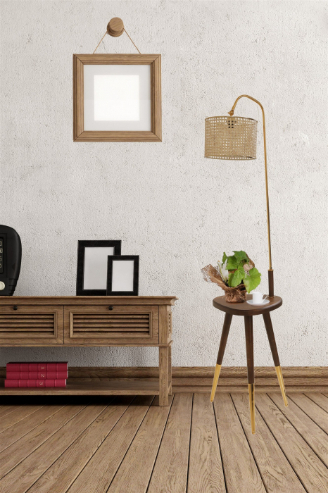 Lampadar Demet Abajur ratan