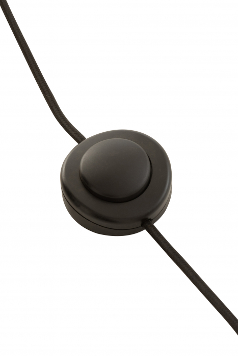 Lampadar Evy, Metal/Fier, Negru, 26x26x130 cm [6]
