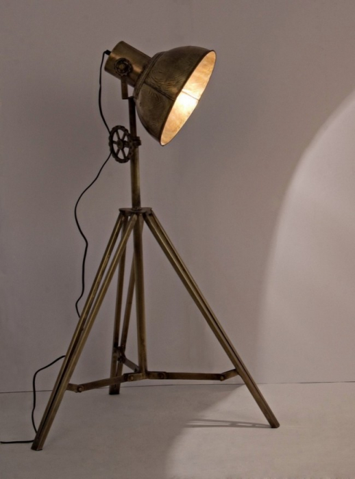 Lampadar Ileana , Metal, Auriu, 30x28x132 [3]