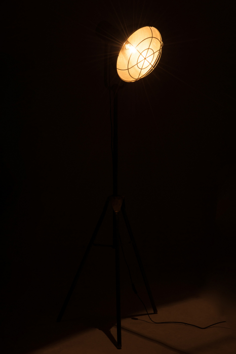 Lampadar Round, Metal/Fier, Gri, 58x58x150 cm [4]