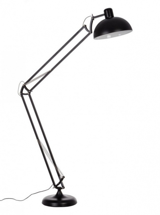 Lampadar Super Big Matt, Metal, Negru, 110x42x230