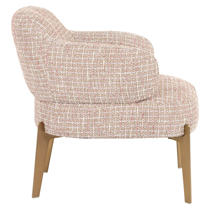 Fotoliu lounge Venus trendy rose (Be trendy 1673 rose) [2]