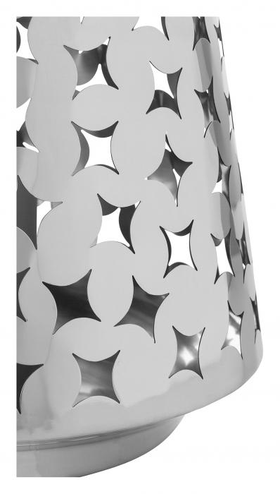 LUMA, Suport lumânare, romb, inox, d.32, h.30 cm [4]