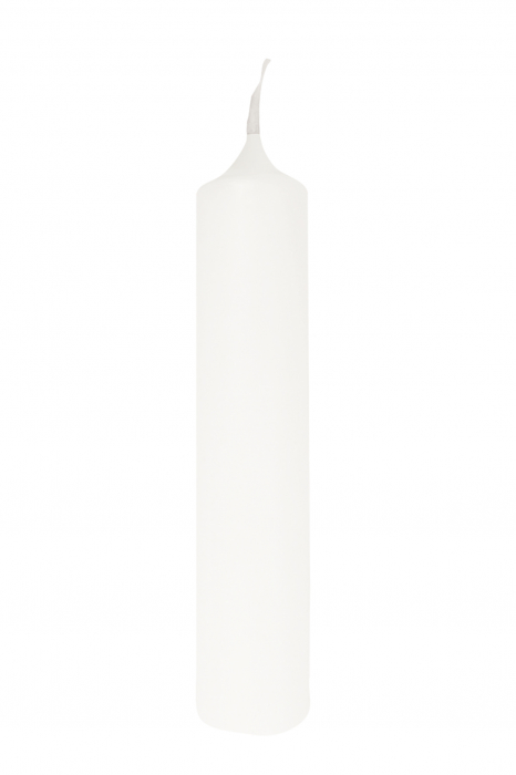 Lumanare Candle, Parafina, Alb, 20x4 cm [2]