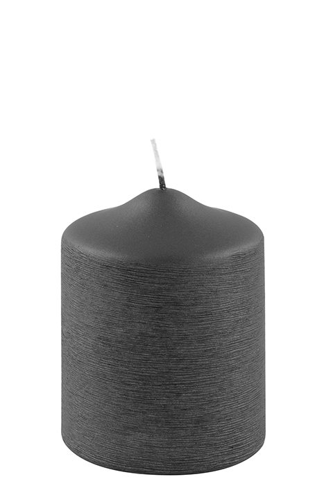 Lumanare Candle, Parafina, Gri, 10x8 cm