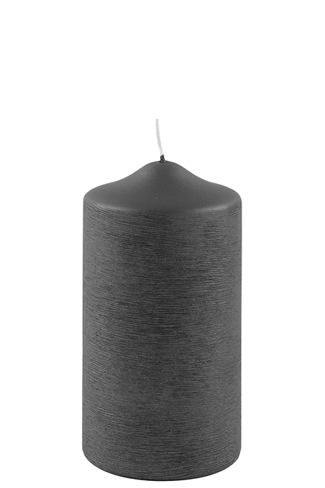 Lumanare Candle, Parafina, Gri, 10x8 cm