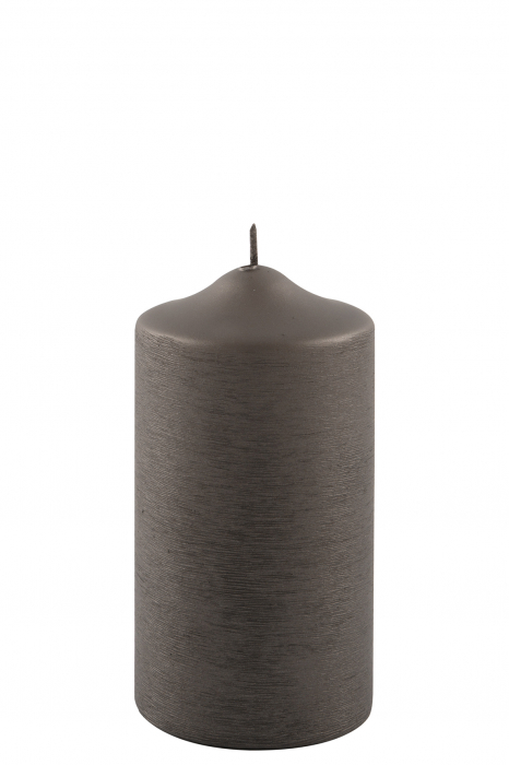 Lumanare Candle, Parafina, Maro, 15x8 cm