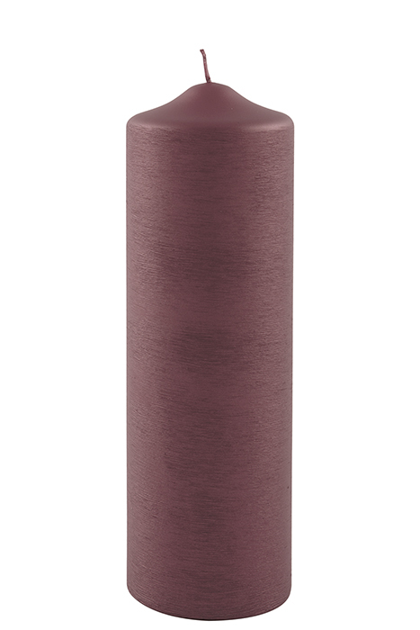 Lumanare Candle, Parafina, Mov, 10x8 cm