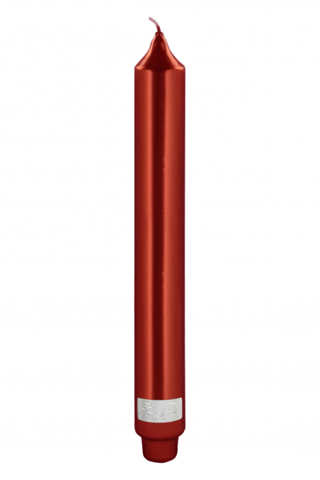 Lumanare Candle, Parafina, Rosu, 25x3 cm