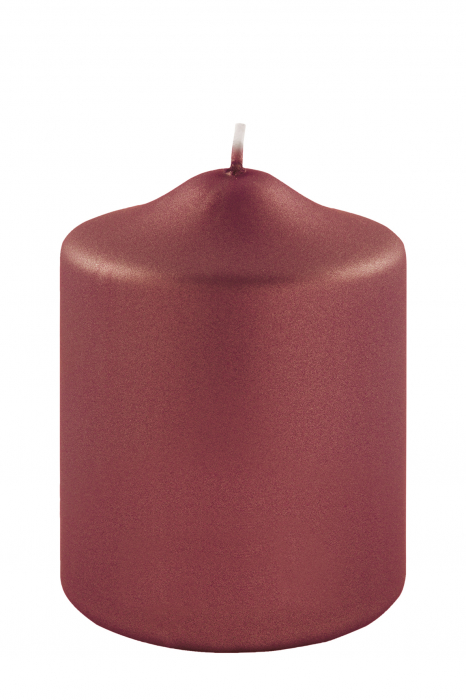 Poza Lumanare Candle, Parafina, Rosu inchis, 8x10 cm