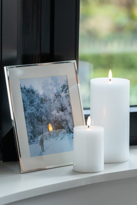 Lumanare, Ceara, Alb, 10x10x23 [1]