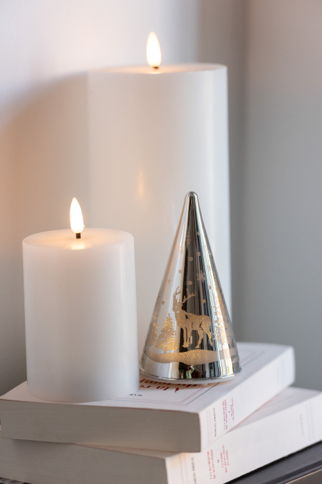 Lumanare, Ceara, Alb, 7.5x7.5x23 [1]