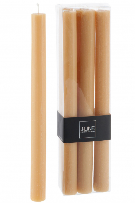 Lumanare, Ceara, Galben, 7×4.5×24 7x4.5x24