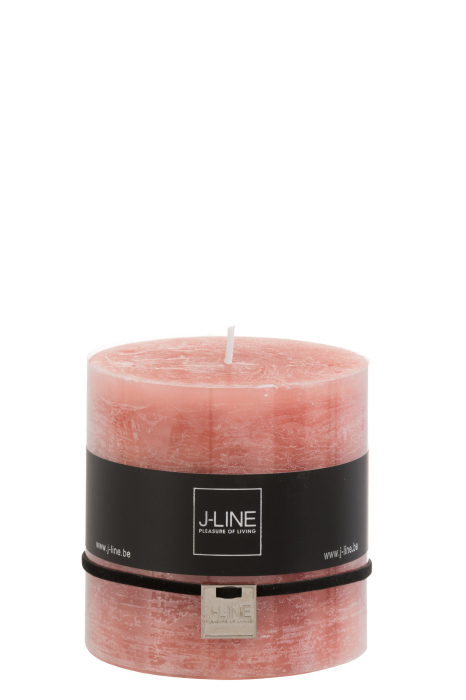 Lumanare, Ceara, Roz, 10x10x10 [1]