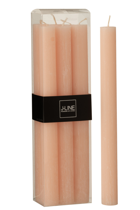 Lumanare, Ceara, Roz, 7.5x4x24.5 [1]