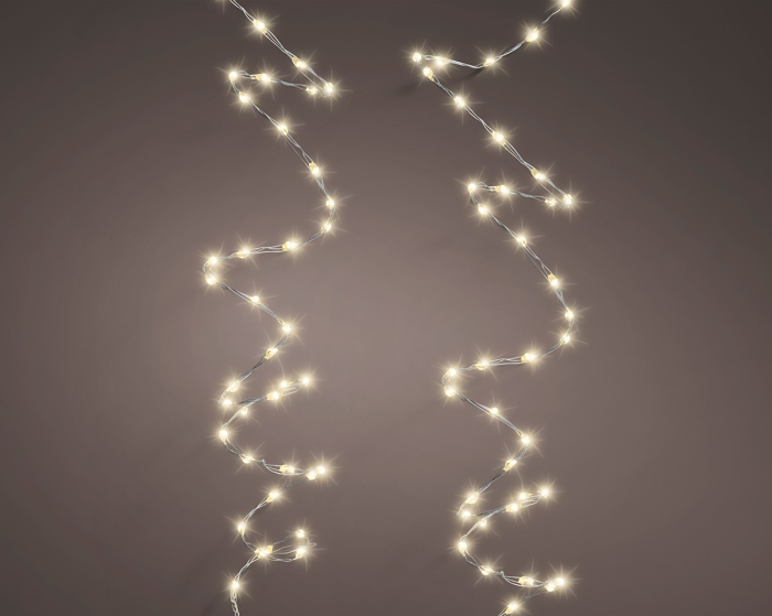 Luminite festive, argintii, PU 2 [6]