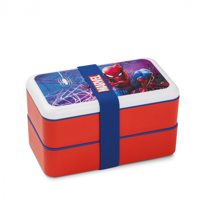 Lunchbox, Marvel - Spider-Man, Sintetic, multicolor, PU 3, L. 10 cm, L. 18 cm, H. 10 cm [1]
