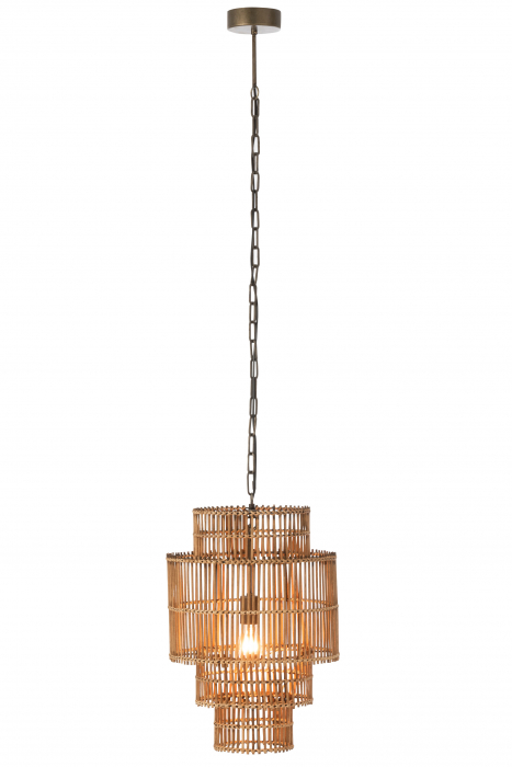 Lustra Bamboo, Rattan/Bambus, Natural, 37x37x142 cm [2]