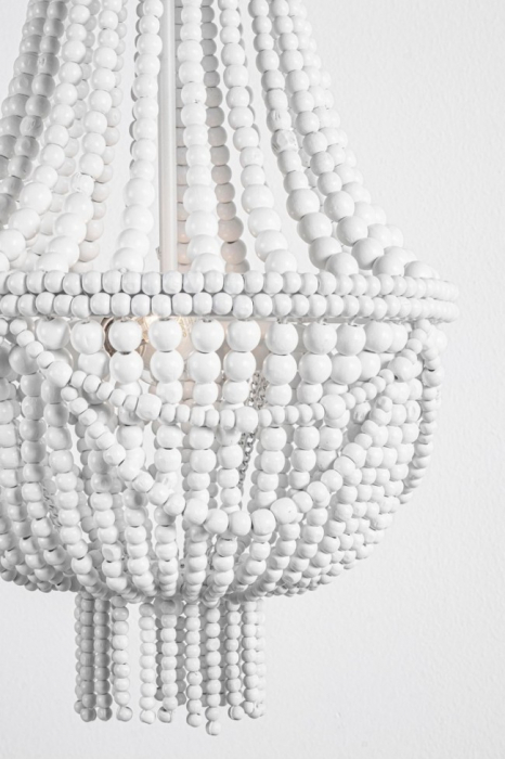 Lustra GEM, otel, alb, 30x51cm [3]