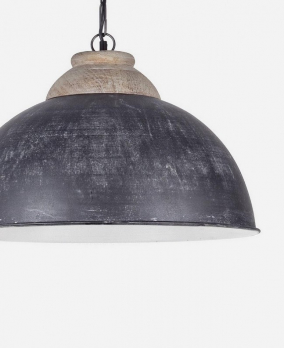 Lustra Ileana, Metal, Negru, 52xx35 [2]