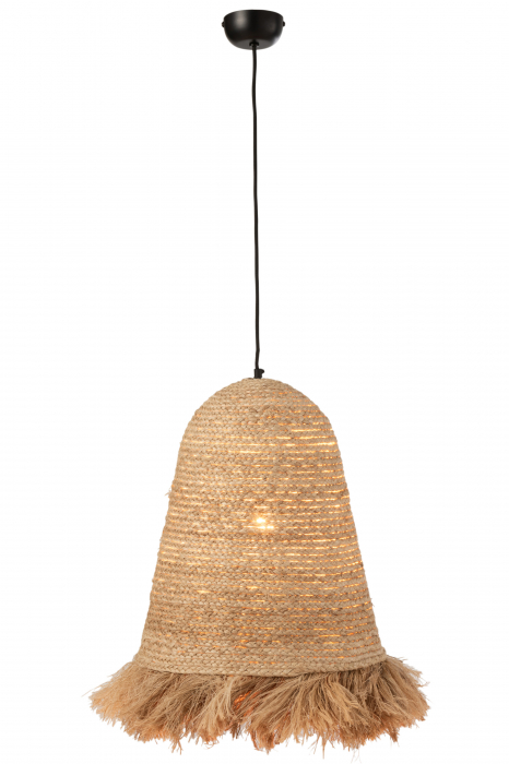 Lustra Ozie, Rattan/Bambus, Natural, 44x44x52 cm [2]