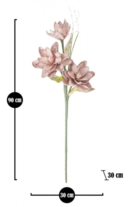 Magnolia x3 roz cm ø 30x90 [5]